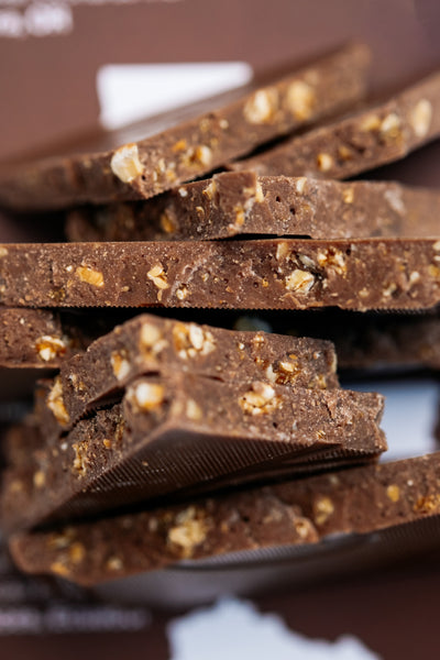 Coffee Hazelnut Brown Sugar Dessert Bar – Ginger Elizabeth Chocolates