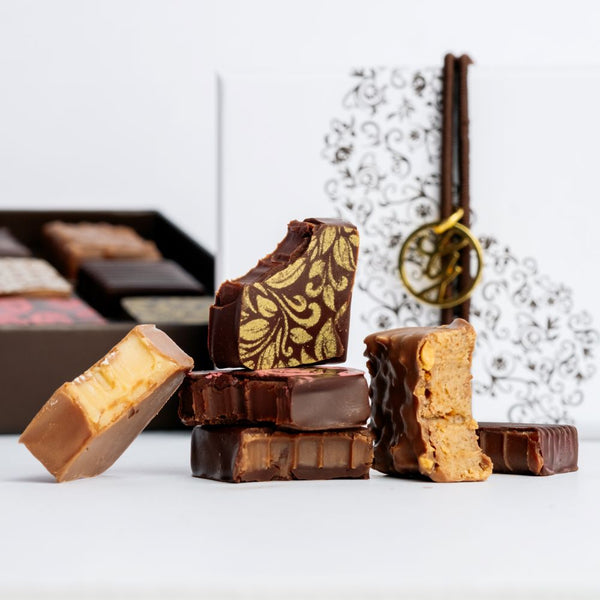 6-Piece Box Assorted Chocolate Bonbons – Ginger Elizabeth Chocolates