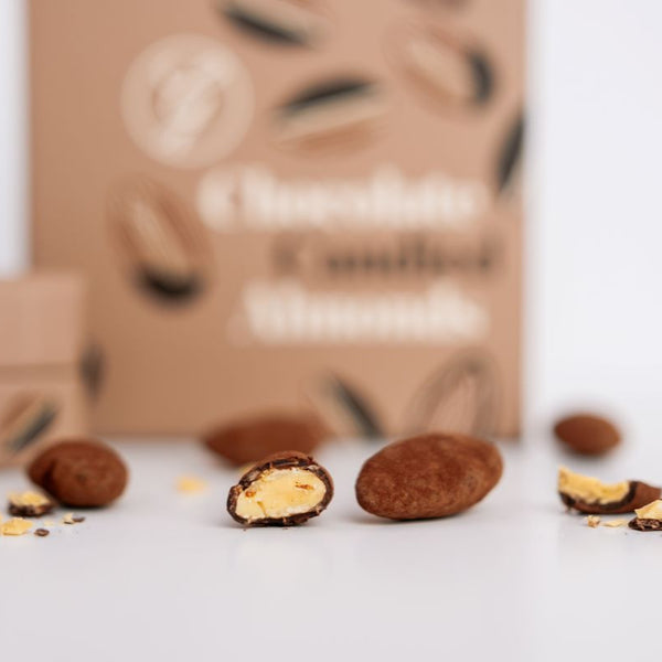 ALMOND チョコレート ベッカム Chocolate Candied Almonds – Ginger Elizabeth Chocolates