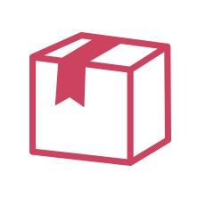 Shipping Icon illustration of shipping box