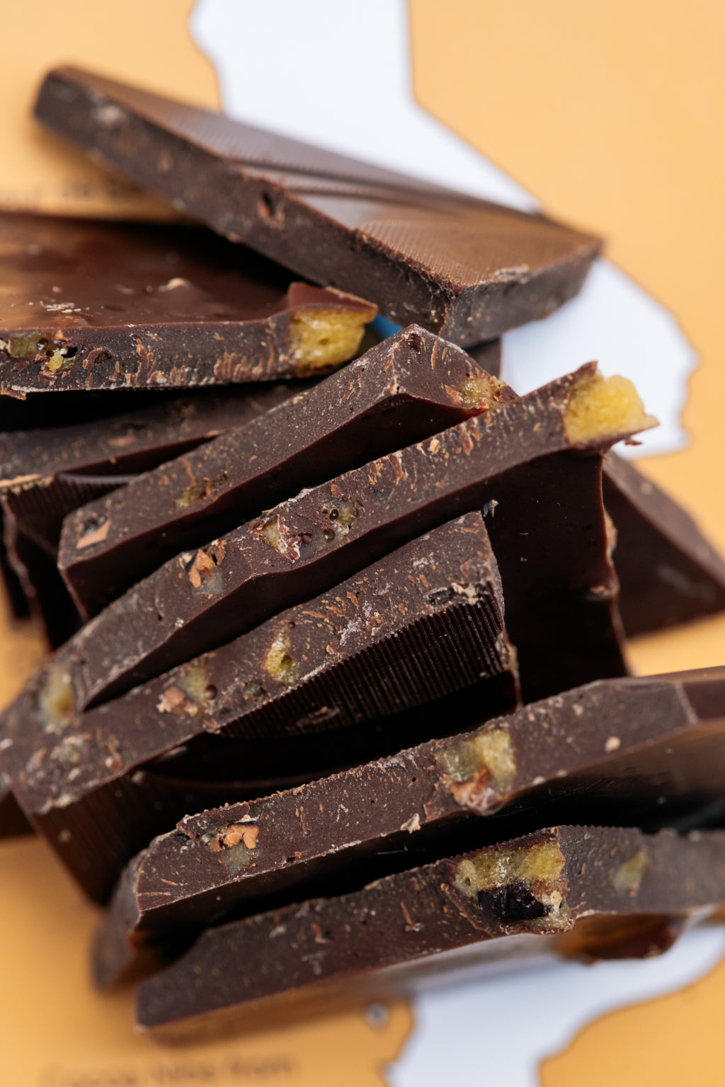 Sea Salt Cocoa Nib Brittle Dessert Bar