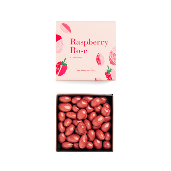 Raspberry Rose Almonds