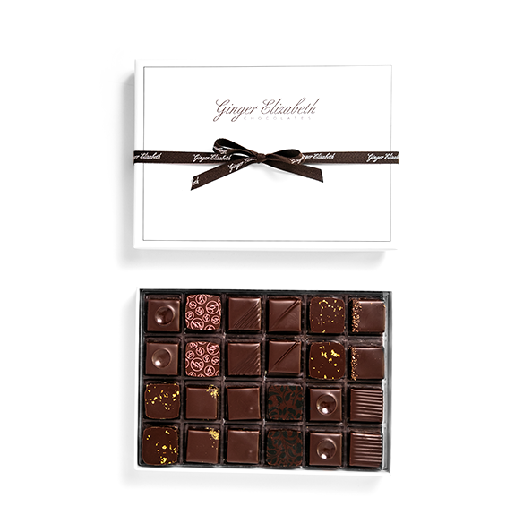 24-Piece Box of Chocolates: All Dark