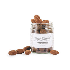 Ginger Elizabeth Chocolates Chocolate Covered Candied Almonds Jar