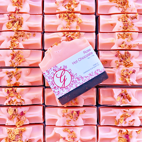 Rose Hot Chocolate Bar Soap